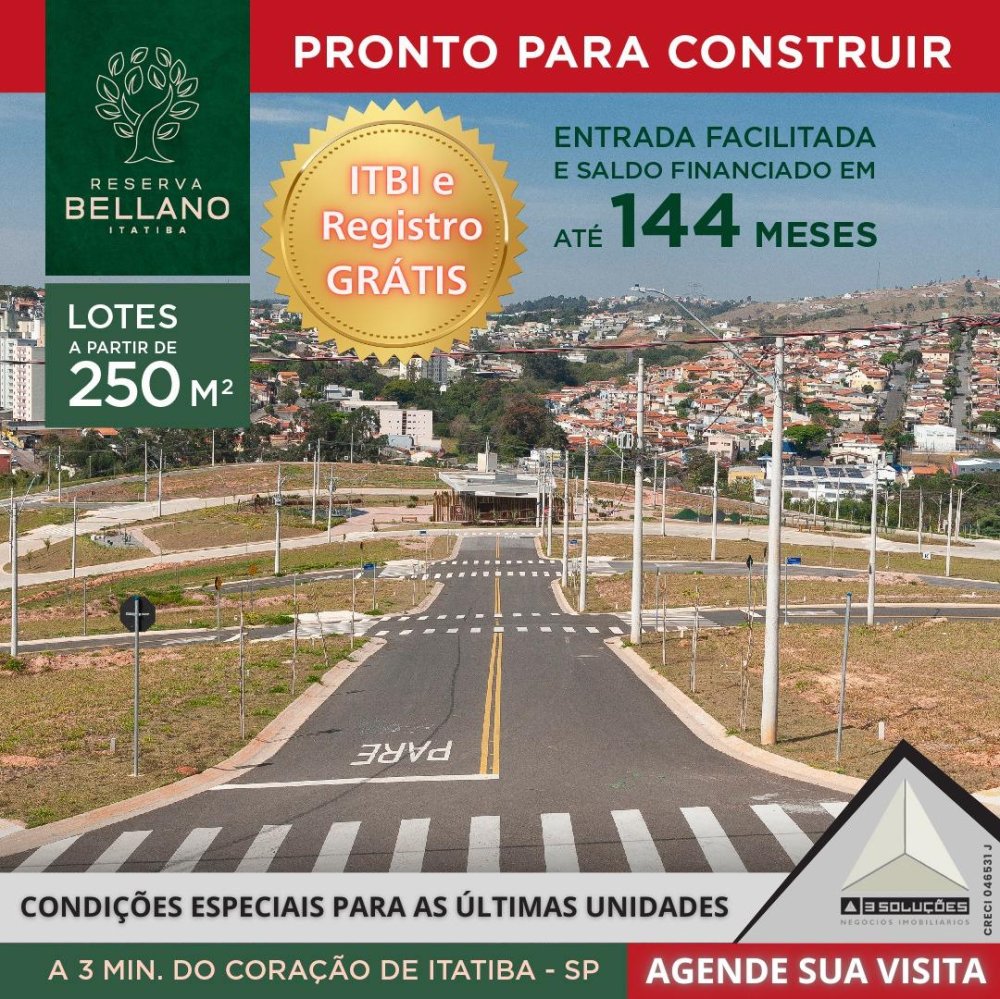 Terreno - Venda - Jardim Santa Filomena - Itatiba - SP